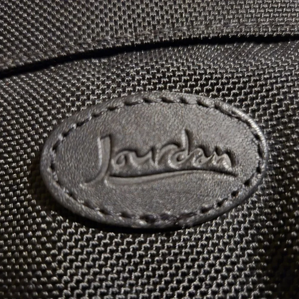 Jourdan Black Briefcase Messenger Laptop Case Bag